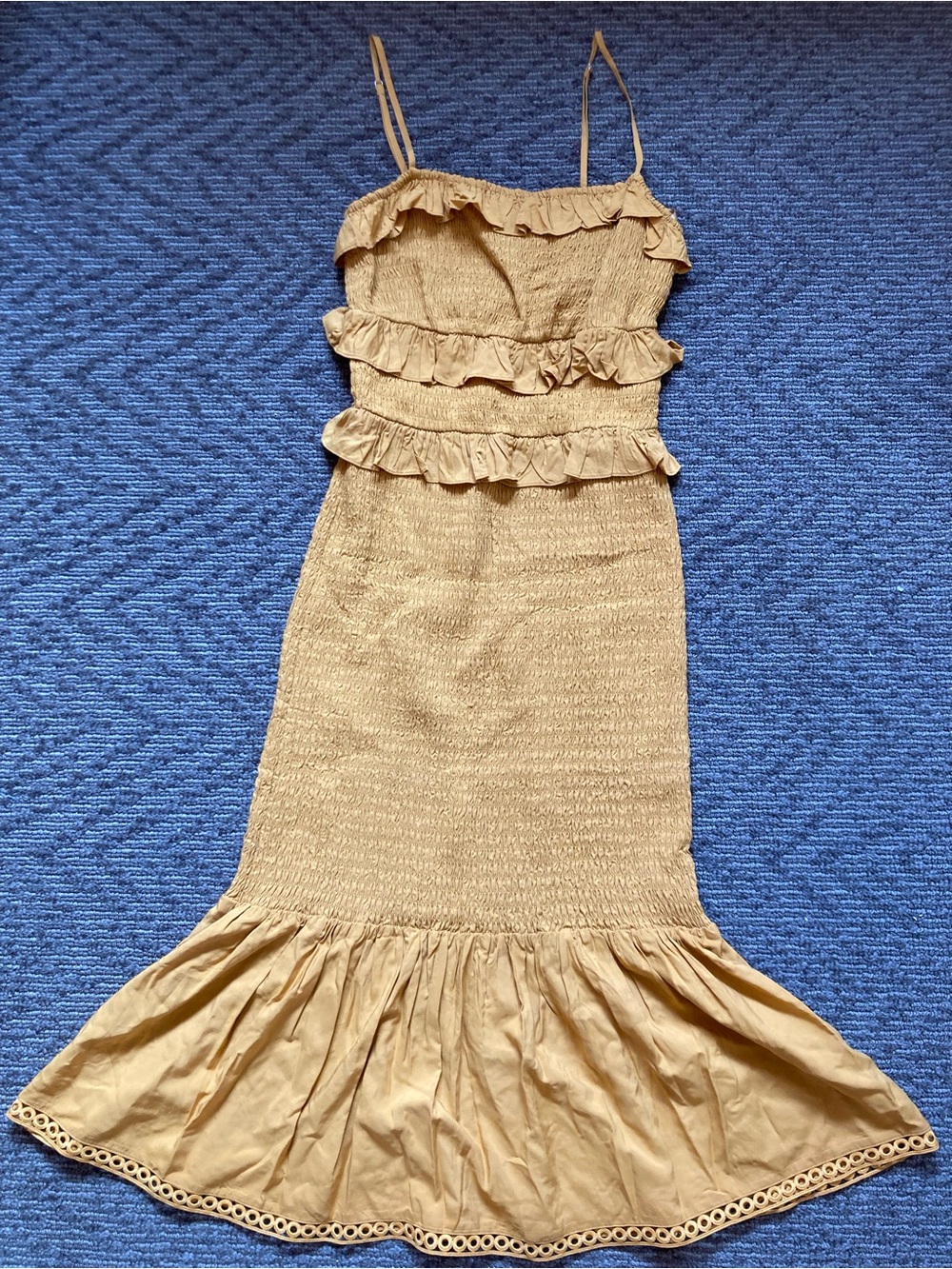 Antonio Melani smocked Adalee Dress size 8